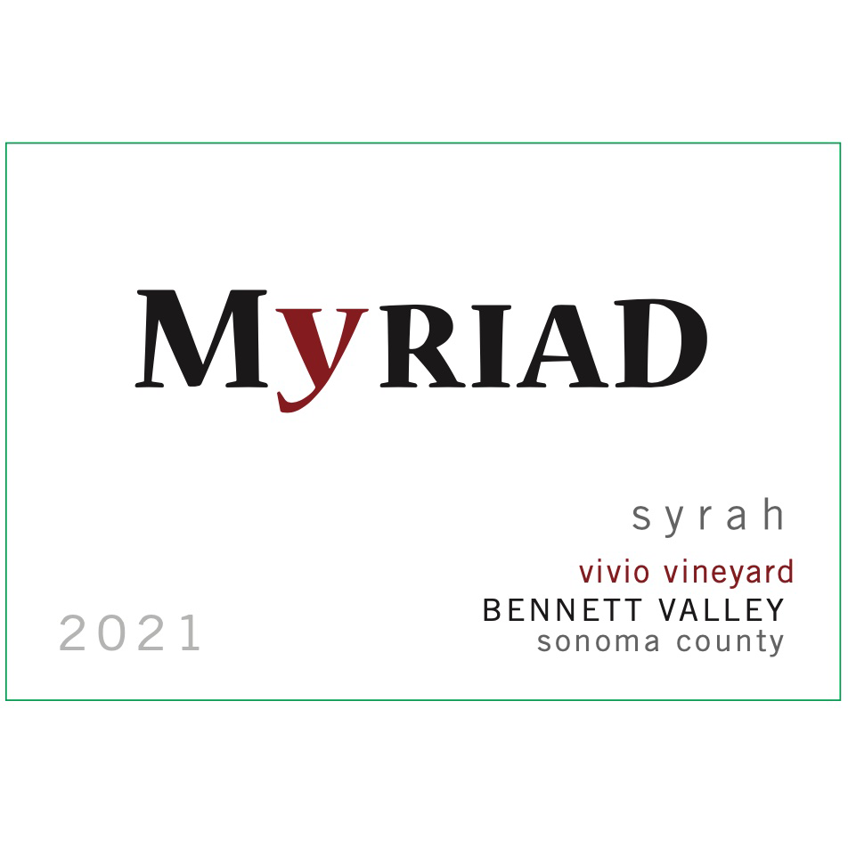 Myriad Syrah Vivio Vineyard