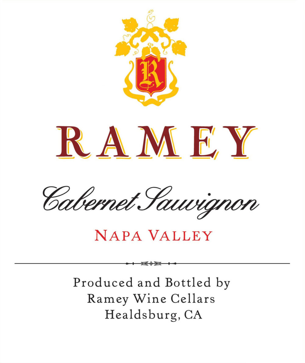 Ramey Cabernet Sauvignon Napa Valley Label