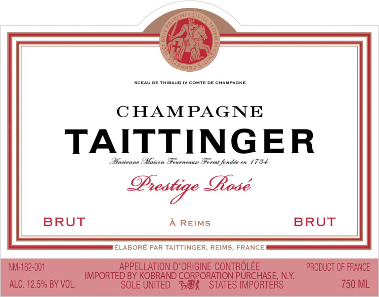Taittinger Rose 'Brut Prestige'