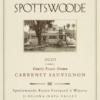Spottswoode Cabernet Sauvignon label
